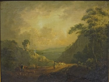 Julius Caesar Ibbetson Oil/Canvas Landscape