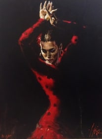 Fabian Perez Giclee/Canvas Numbered 17/35