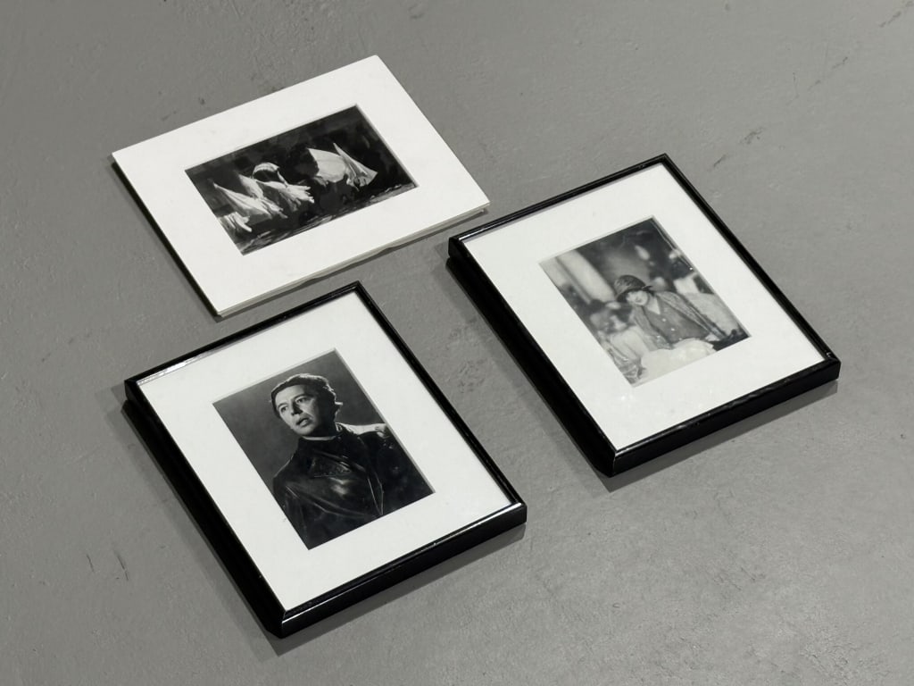 (3) Three Man Ray Photograph: Man Ray (American, 1890–1976) — Set of Three PhotographsGroup of three photographs by Man Ray, each framed. Classic examples of the artist’s photographic work.Each approx. 10 x 8 in. (framed).