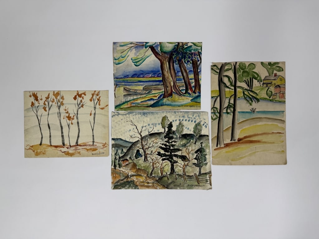 Lot Rolph Scarlett (1889-1984) Paintings/Paper (1 of 9)