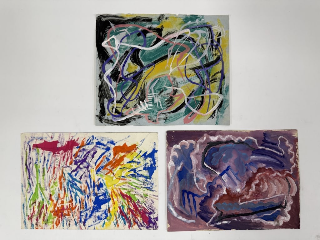 Lot Rolph Scarlett (1889-1984) Gouache/Paper (1 of 4)