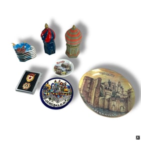 12 Pc Russia, Israel Souvenir Lot