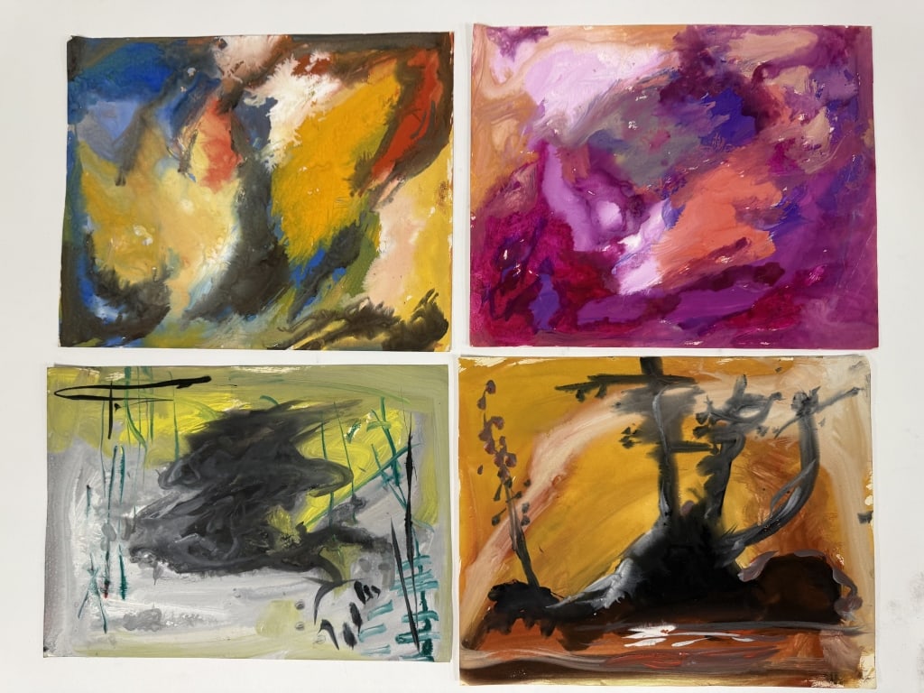 Lot Rolph Scarlett (1889-1984) Gouache/Paper (1 of 5)