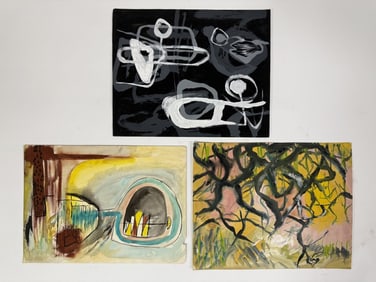 Lot Rolph Scarlett (1889-1984) Mixed Media/Paper