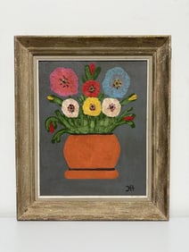 Clementine Hunter (1886/7-1988) Oil/Canvas