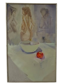 Brian Niebauer Oil on Canvas "Forbidden"