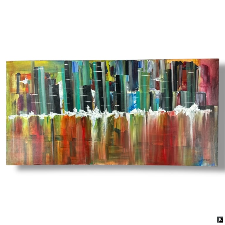 FDO.FDEZ Acrylic on Canvas "Untitled" (1 of 4)