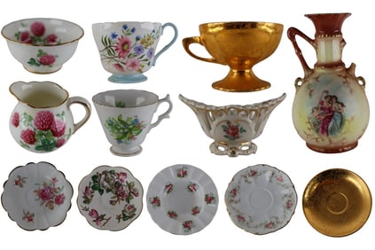 Group of Porcelain Tabletop Items
