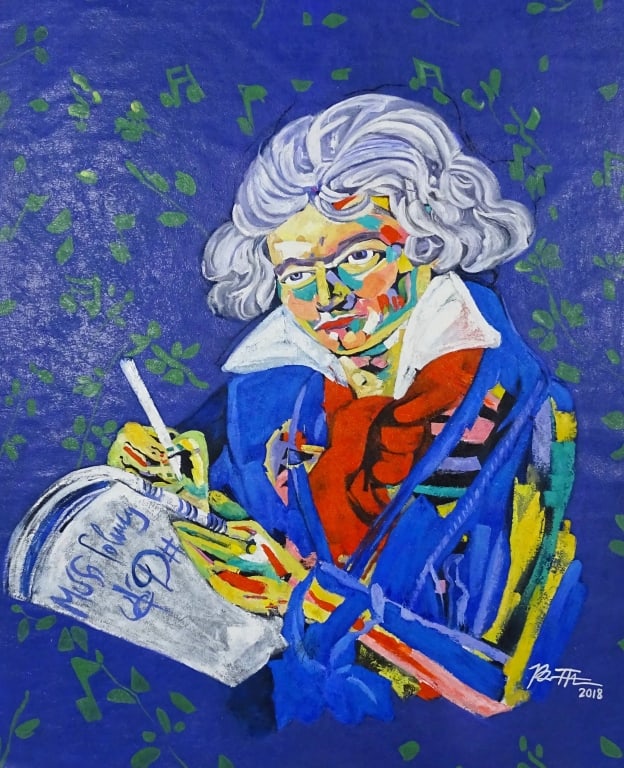 Bradley Theodore Acrylic Symphony of Beethoven (1 of 3)
