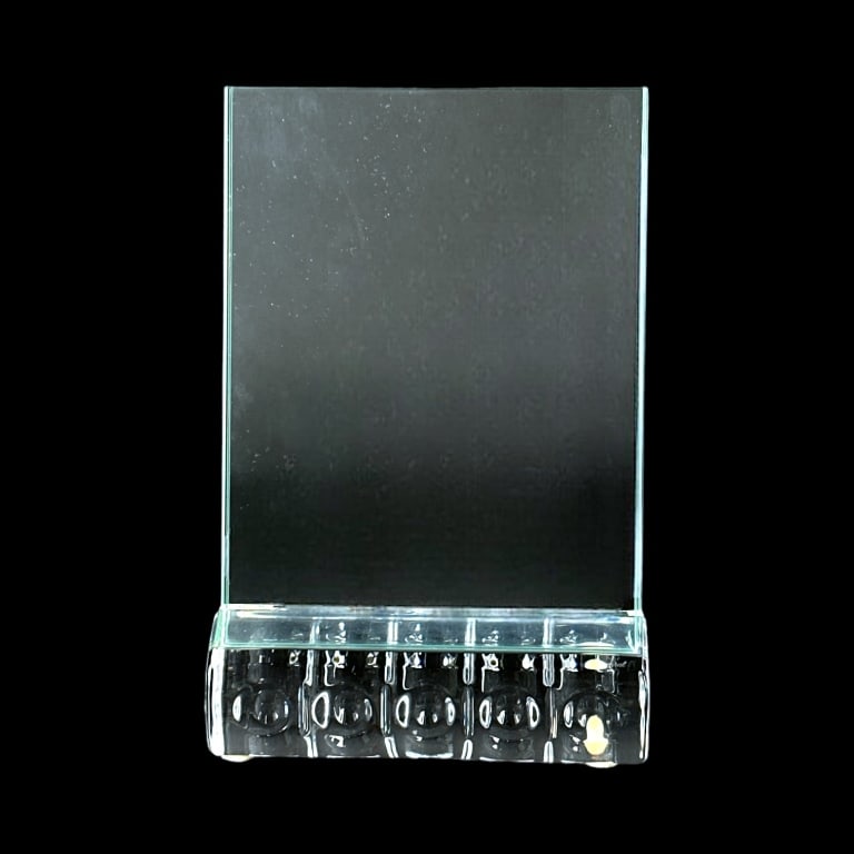 Baccarat Crystal Equinoxe Picture Frame with Box (1 of 4)