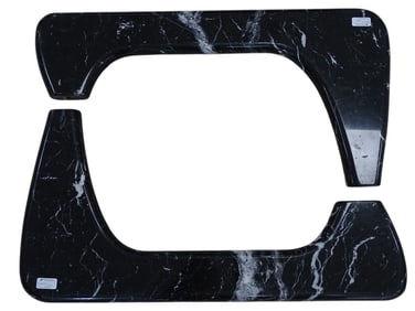 Noguchi Marble Low Table Triangle Base