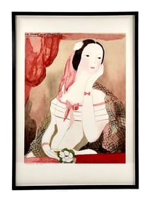 Marie Laurencin " La Dame Aux Camelias".