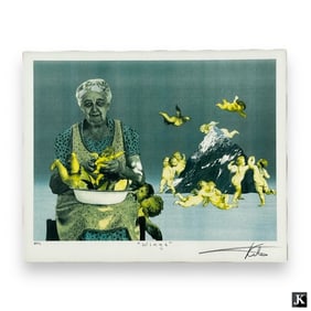 Signed Kile Hand Signed Print Titled "Wings"