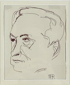 Man Ray (1890-1976) Ink on Paper