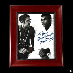 Signed Angelo Dundee Photograph With Muhammed Ali