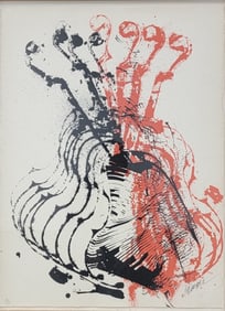 Arman Pierre Fernandez Lithograph "Sans Titre 5"