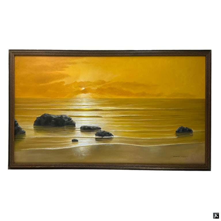 Greg Mort (USA B1952) Landscape Oil On Canvas (1 of 7)