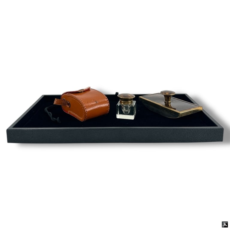 Vintage Desk Accessories and Binoculars (1 of 3)