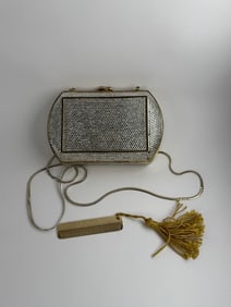 Vintage Judith Leiber Swarovski Minaudiere Bag