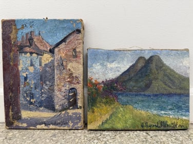 Lot Hildegarde Hamilton (1898-1970) Oil/Canvas