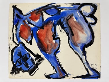 Rolph Scarlett (1889-1984) Mixed Media/Paper