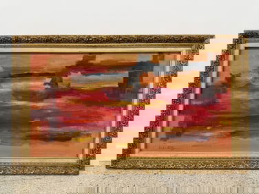 Artist Unknown Contemporary Abstract Oil/Canvas