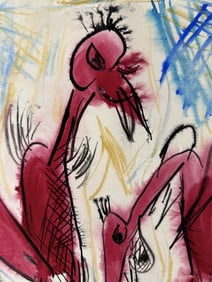 Rolph Scarlett (1889-1984) Gouache/Paper