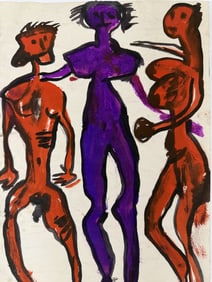 Rolph Scarlett (1889-1984) Gouache/Paper