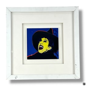 Andy Warhol Litho "Myths Invitation (Witch)"