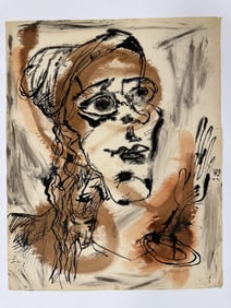 Rolph Scarlett (1889-1984) Ink/Gouache/Paper