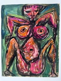 Rolph Scarlett (1889-1984) Gouache/Paper