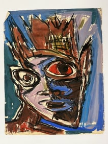 Rolph Scarlett (1889-1984) Gouache/Paper