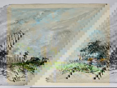 Mario Santana Watercolor/Paper