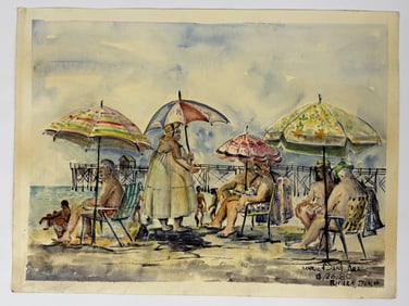 Mario Santana Watercolor/Paper