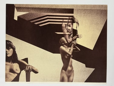 Ariel Ben David (b. 1942) Signed Lithograph