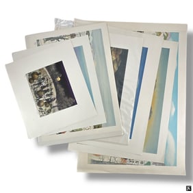 Collection of 7 Will Moses Color Lithographs