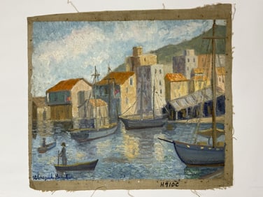 Hildegarde Hamilton (1898-1970) Oil/Canvas