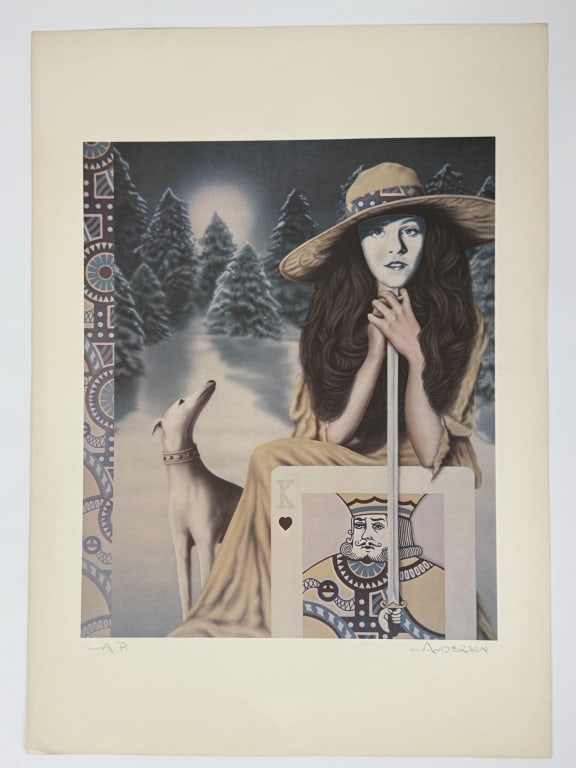 Robert Anderson (1945-2010) AP Lithograph (1 of 3)