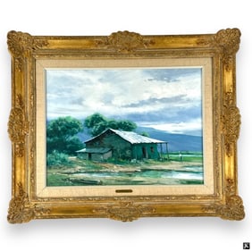 Miguel Renom de Garate Oil/Board "Landscape"