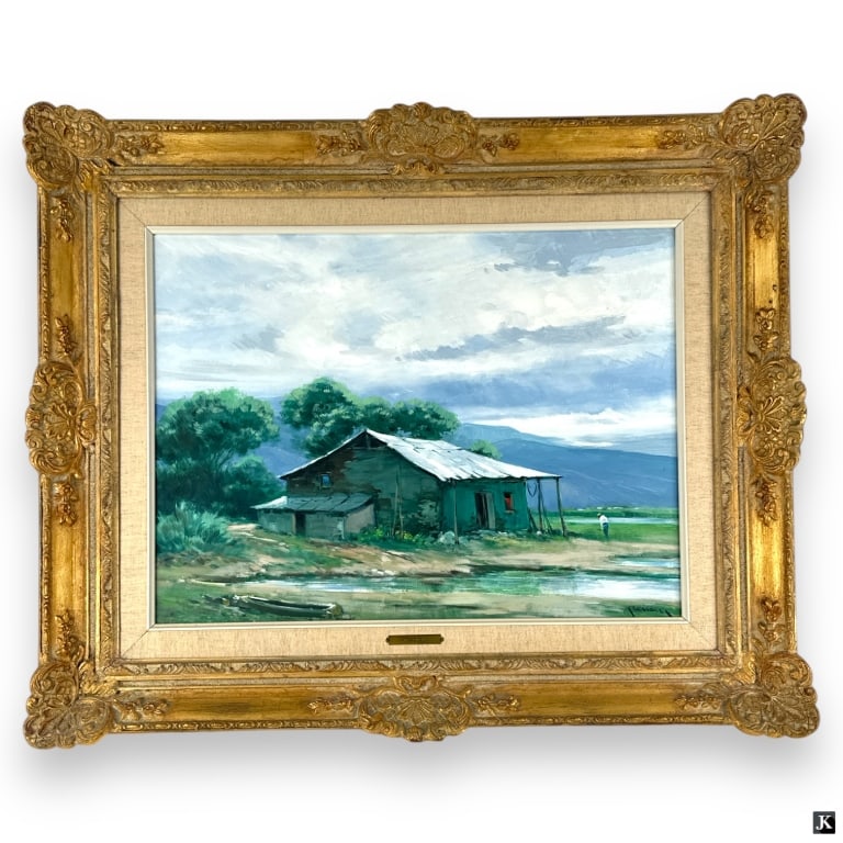 Miguel Renom de Garate Oil/Board "Landscape" (1 of 7)