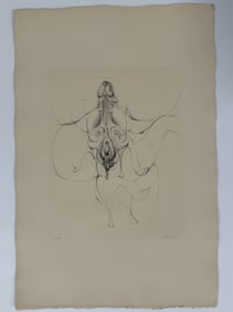 Hans Bellmer (1902-1975) Signed Engraving