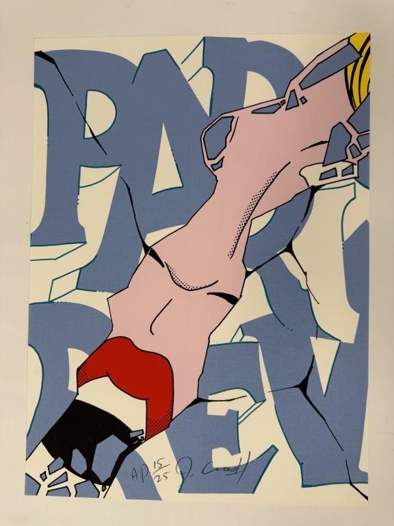 John 'Crash' Matos (b. 1961) AP Signed Serigraph (1 of 2)