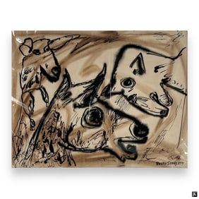 Rolph Scarlett (USA 1889-1984) Animals Watercolor