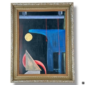 Victor Brauner Oil/Board "Unititled Expressionist"