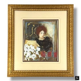 Janet Treby Serigraph "Florentine II"