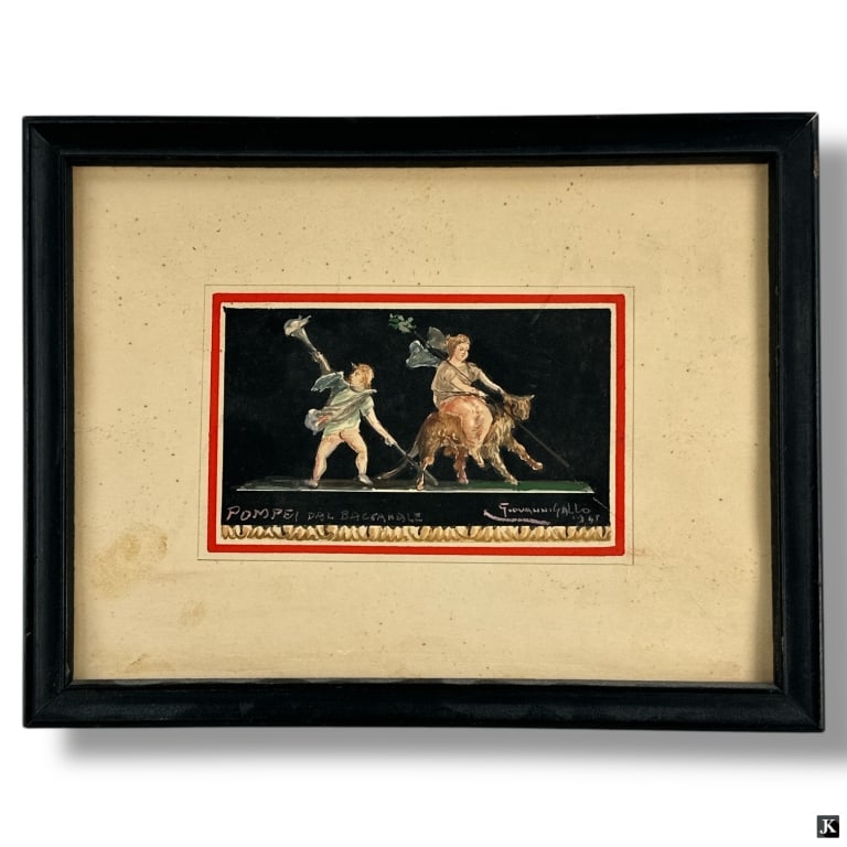 Giovanni Gallo Gouache on paper (1 of 4)