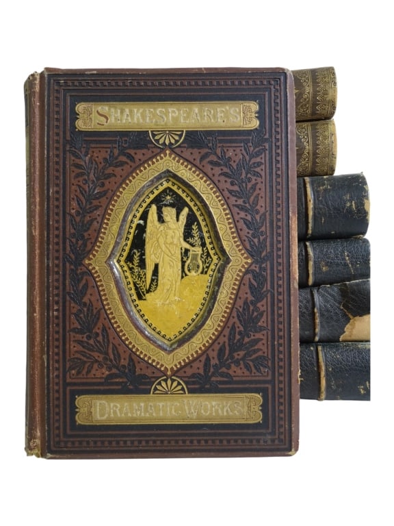 Group of 7 19th Century Books (1 of 3)