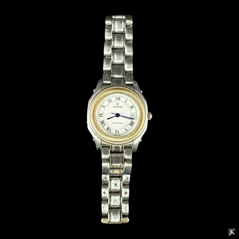 Women's Concord Steeplechase 18K & SS Date Watch (1 of 3)