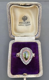 GIA 2.5 carat Demantoid Garned , diamond Russian