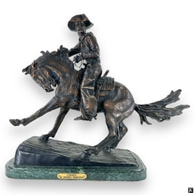 After Frederic Remington (USA 1861-1909) "Cowboy"